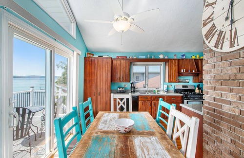 Beulah House | Dreamy escape on the water of Crystal Lake w/spacious deck & private dock