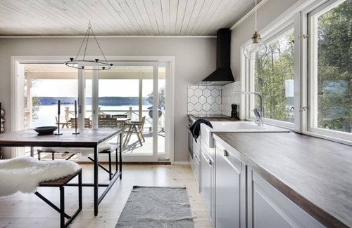 Sodertalje Municipality House | Dreamy House w. Private Dock by Sea