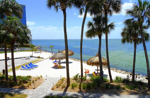 Rocky Point Apartment | Dreamy Waterfront Escape! Relaxing Bay View Accommodation w/Balcony | Pool