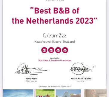 Kaatsheuvel Bed & Breakfast | DreamZzz Boutique B&B Kaatsheuvel