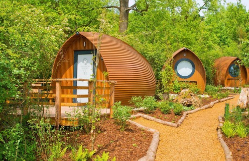 Kleinblittersdorf Cabin | Dreibettzimmer - Glamping Resort Biosphäre Bliesgau