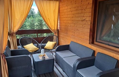 Nowy Gierałtow House | Drewniany Domek Daria i Tomek 2 domki na 8 osób