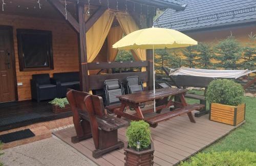 Nowy Gierałtow House | Drewniany Domek Daria i Tomek 2 domki na 8 osób