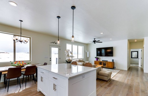 Driggs House | Driggs Vacation Rental w/ Game Room & Views!