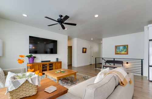 Driggs House | Driggs Vacation Rental w/ Game Room & Views!