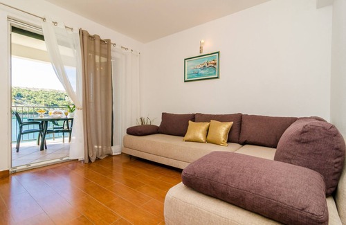 Duboka Apartment | Duboka: Villa just 10 meters from the sea new apartment on 2 levels with double terrace, 2 bedrooms