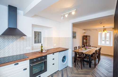 Cavtat Old Town House | Dubrovnik-Cavtat Authentic stone Villa with Indoor pool and sunset terrace