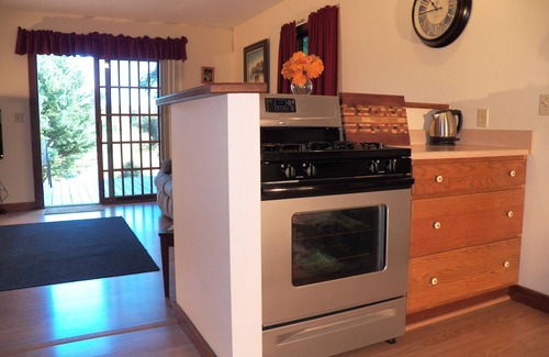 Ludington House | Duneview Lake House on a private and peaceful setting on Hamlin Lake