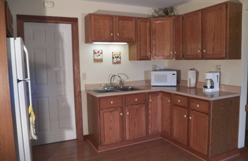 Ludington House | Duneview Lake House on a private and peaceful setting on Hamlin Lake