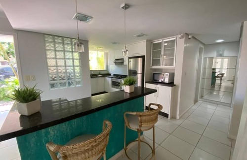 Ingleses Sul Apartment | Duplex with barbecue 70 meters from the sea on Ingleses beach