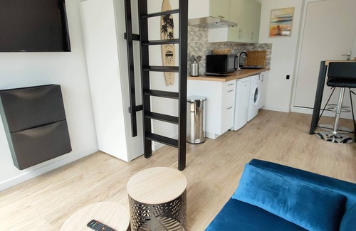 Arbonne Apartment | Duplex 2pers ★ Piscine ★ Terrasse ★ Barbecue ★ Clim ★ Parking