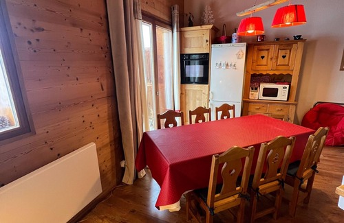 Hauteluce Apartment | Duplex 50m2 pied des pistes 6 pers les saisies hauteluce/contamines montjoie