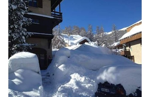 Les Claux Apartment | Duplex 8/10 pers en Rez de jardin Vars les Claux