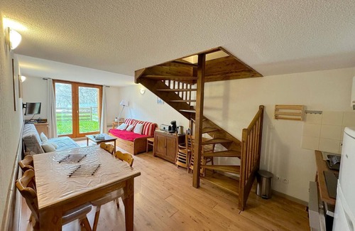 Valloire Apartment | Duplex apartment 58M2 Valloire in residence with swimming pool
