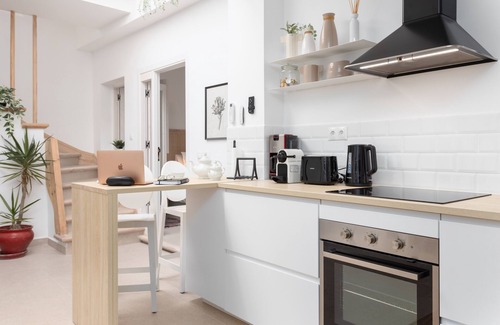 Historic Center of Estepona House | Duplex apartment for vacation rental old town. 250 m from the Beach.