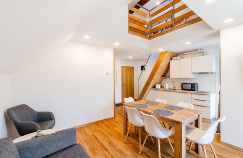 Bovec Apartment | Duplex Apartment Skok with Mountain view in Bovec