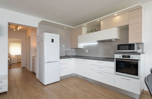 Stobrec Apartment | DUPLEX apartment with SEA VIEW only 10 meters from the sea!