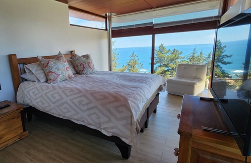 Maitencillo Apartment | Duplex con vista al mar y piscina CME144