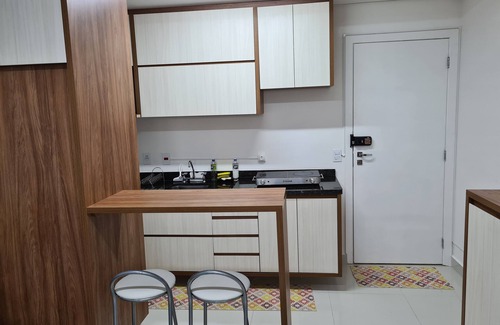 Alphaville Apartment | Duplex in Alphaville with wonderful views, modern Homeoffice, 23rd floor