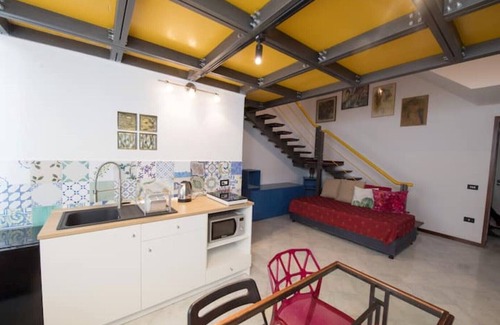 Portici Apartment | Duplex with a view of Vesuvius