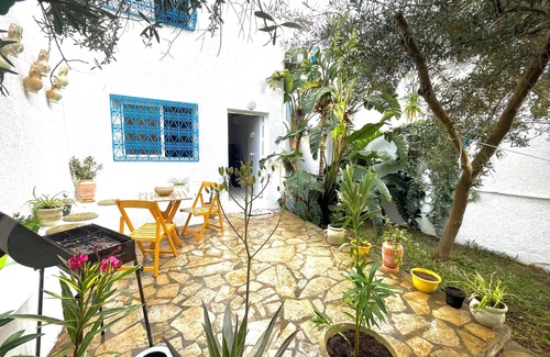 Hammamet Sud Villa | Duplex with private garden/5mn from the beach