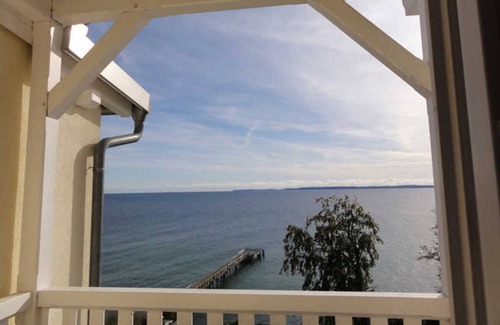 Sassnitz Hotel | DZ 18th Comfort with sea view and balcony - Hotel garni Meeresgruß ***