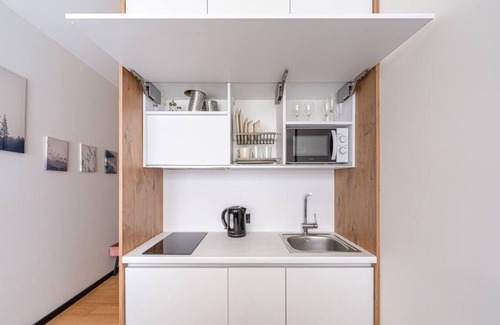 Jurmala Apartment | Dzintari Light-Filled Studio next to Sea & Park