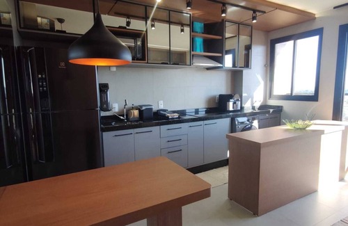 Centro Apartment | E&A Complete and Comfortable Loft in Ed. Sunset in the Center of Dourados