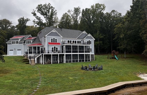 Bumpass House | Eagle's Cove, 8800 SF/12 Acres, 3/4 mile water frontage with kayaks & SUPs