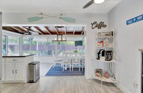 Florida North Atlantic Coast House | Eagle's Way Floridian Living Heated Pool, Sunroom