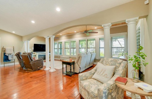 East Palatka House | East Palatka Home on St Johns River with Boat Dock!