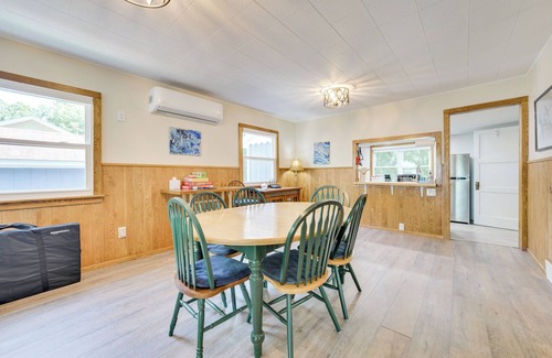 Tawas City House | East Tawas Lakefront Getaway w/Kayaks + Deck