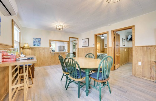Tawas City House | East Tawas Lakefront Getaway w/Kayaks + Deck