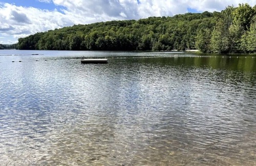 Grantham Other | Eastman Lake Barn-Style Retreat With Game Room
