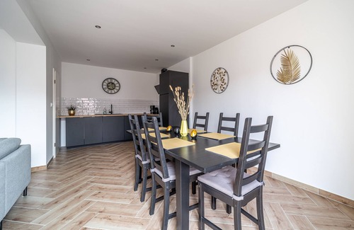 Westerhausen House | Ebenerdige, Moderne Ferienwohnung mit Viel Platz für die Ganze Familie