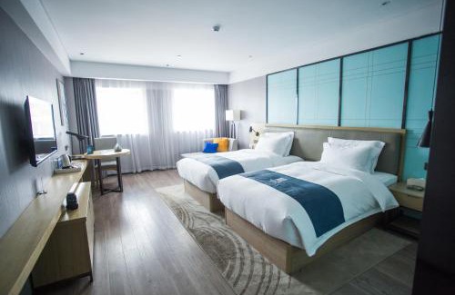 Dongbao District Hotel | Echarm Hotel - Jingmen Yintai City Jingchu Institute of Technology