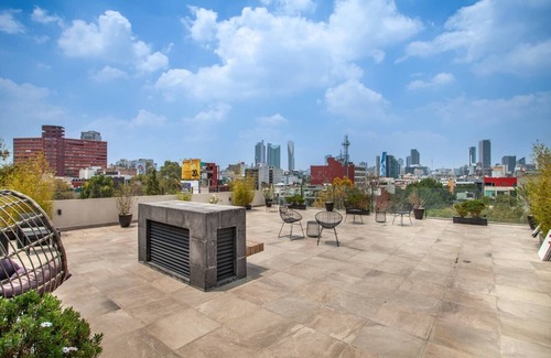 Colonia Cuauhtemoc Apartment | Eclectic Contemporary Apartmentnn