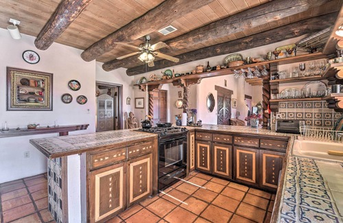 El Prado House | Eclectic El Prado Home w/Hot Tub Near Downtown!