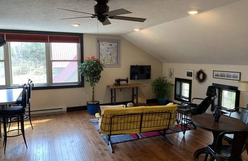 Northport Apartment | Eclectic studio just a short walk from the quaint village center and harbor