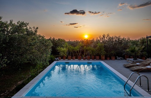 Rudina Villa | Eclectic Villa with Swimming Pool set in it's own Olive Grove