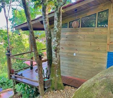 Trindade Ski Chalet | Eco Cabana a 150 metros da praia e centrinho