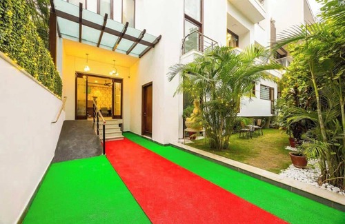 Sector 39 Apartment | Eco Charm in Every Corner w/Balcony