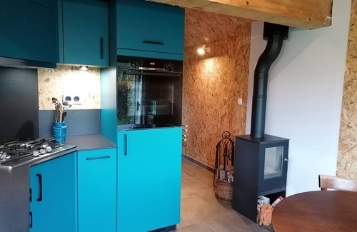 Sainte-Marguerite-d'Elle Apartment | Eco-friendly cottage private pool heated all year round