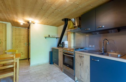 Habere-Poche Apartment | Eco-gite dans chalet neuf au pied des montagnes