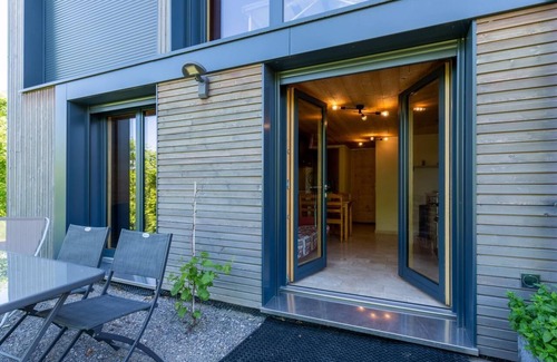 Habere-Poche Apartment | Eco-gite dans chalet neuf au pied des montagnes