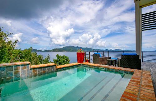 Estate Hansen Bay Villa | Eco Haute - Romantic Luxury Villa St John USVI Ocean Views Private Pool