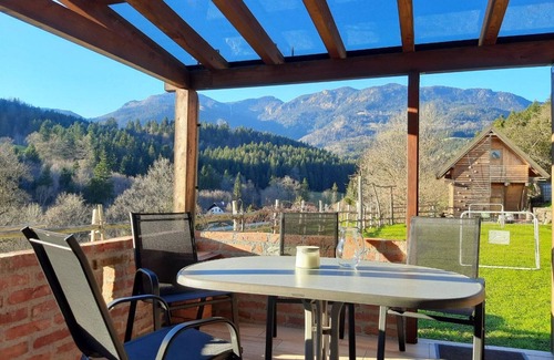 Mozirje House | Eco House Mozirje with nature views & BBQ Terrace