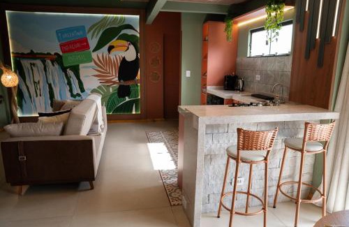 Foz do Iguacu Apartment | Eco Studio Central com banheira de imersão - 5 pessoas