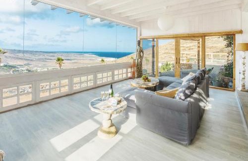 Haria House | Eco Vineyard Cottage - Fantastic Views - 5 mins drive to Arrieta beach