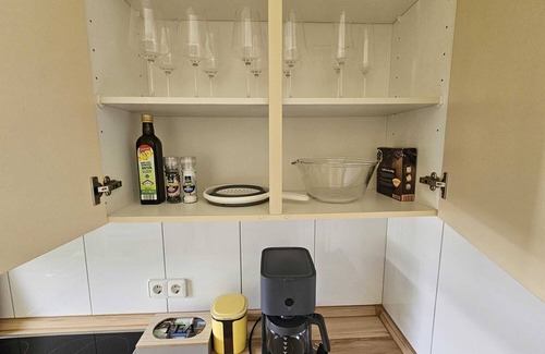 Meppen Apartment | Ecocube Apartment3 Meppen 5pers, Balkon, Küche, Waschmaschine